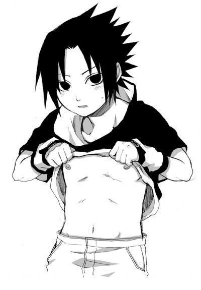 My cute little boy Sasuke